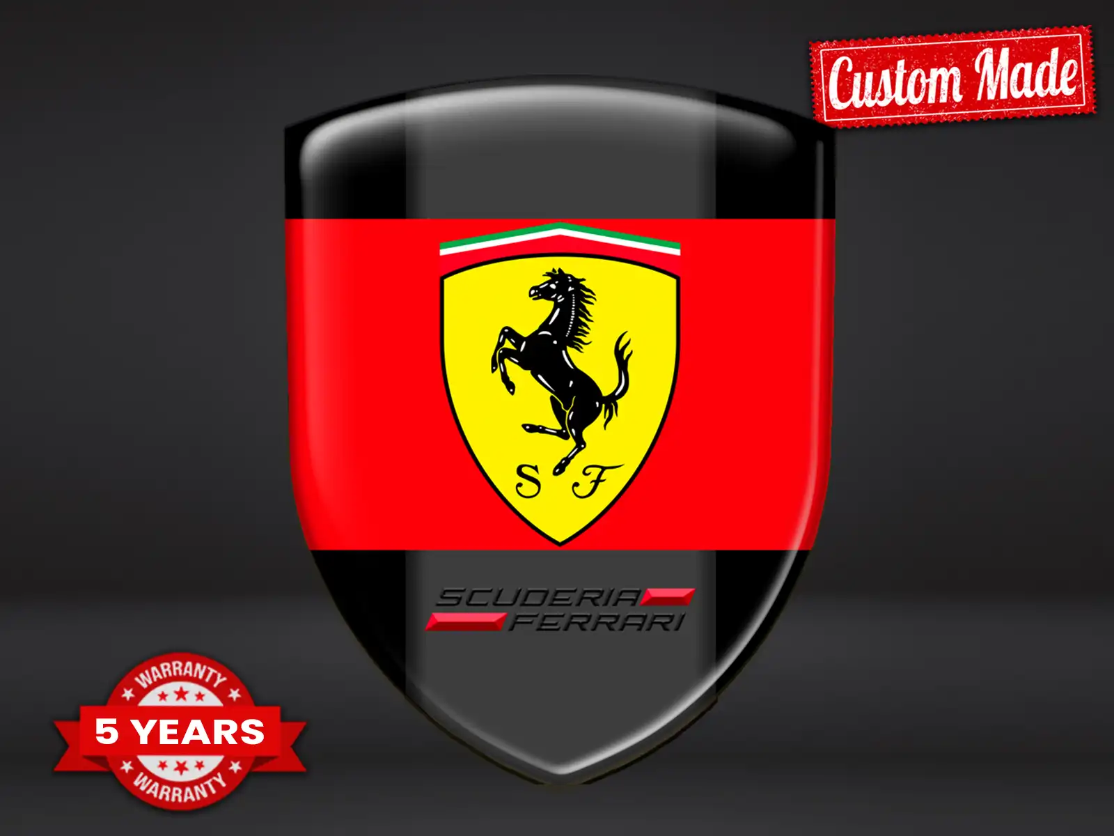 Ferrari Emblemi Automobile Resistenti Pregio Professionali